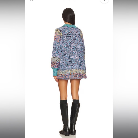 Free People Multicolor Knit Mini Dress - Picture 5 of 11